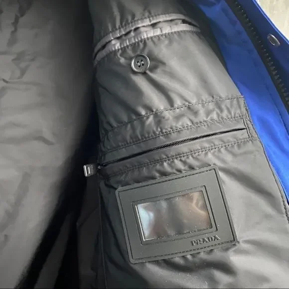 PRADA Men’s Nylon Gabardine Double Layer Jacket